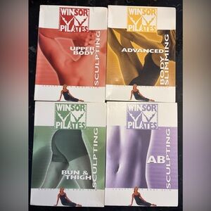 Windsor Pilates  DVD Set - 4 Disc Collection.